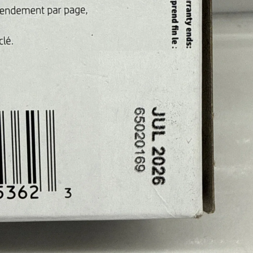 NEW / OPEN BOX Genuine HP 60 (901) Black & Tri-Color 2-Pack Ink OEM Exp 07/2026